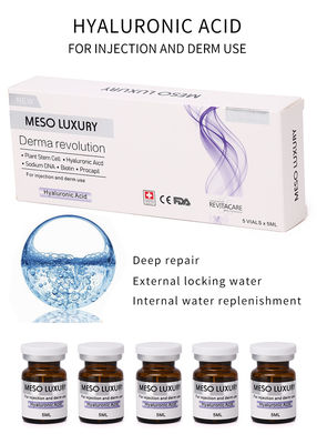 Private Label Moisturizing Hyaluronic Acid Serum Suntikan Suntikan Mesoterapi Mewah Untuk Wajah yang lebih muda