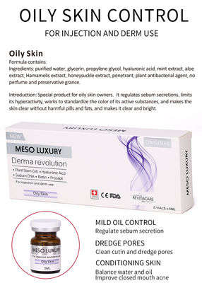Kontrol Minyak Serum Keseimbangan Kulit Meso Luxury 24k Gold Peptide Serum Set Private Label OEM