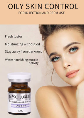 Kontrol Minyak Serum Keseimbangan Kulit Meso Luxury 24k Gold Peptide Serum Set Private Label OEM