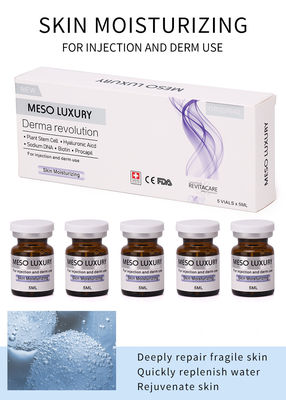 Mesotherapy Serum Pelembab Kulit 5ml Serum Asam Hyaluronic Transparan Untuk Wajah
