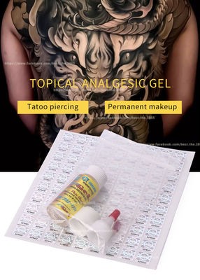 SSJ 48 Tattoo Numbing Gel 30ML Makeup Permanen Anestesi Gel Untuk Bibir