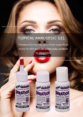 Durasi Anestetik Gel Penahan Sakit Tato Riasan Permanen Lidokain Gel