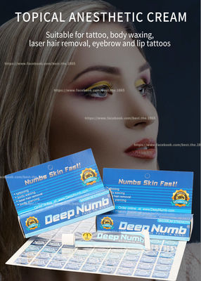 OUR Tattoo Numbing Cream Gel, lebih baik dari krim penghilang tato yang ada di pasaran. Ini adalah nu asli kami yang tidak berminyak