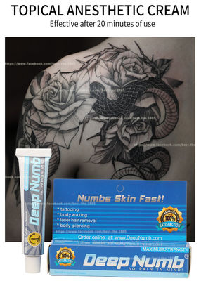 OUR Tattoo Numbing Cream Gel, lebih baik dari krim penghilang tato yang ada di pasaran. Ini adalah nu asli kami yang tidak berminyak