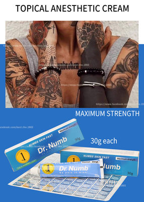 10g Waxing Numb Anesthetic Cream Anti Alergi Aplikasi Eksternal