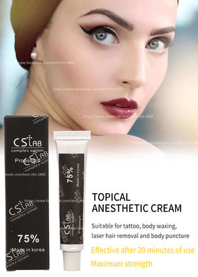 CS Lab 75% Mati Rasa Krim Anestesi Tato Krim Mati Rasa TGel polishkal Untuk Tato Alis Bibir Microneedling