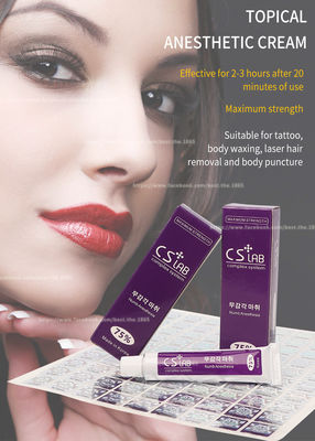 Tato Alis Mati Rasa Krim Anestesi 10g Krim Berhenti Sakit CSLab 75% Makeup Permanen Licocaine Cream