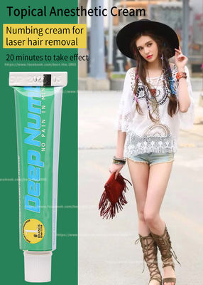 TKTX Deep Numb Anestesi Lidocaine Tattoo Cream 10g Hentikan Rasa Sakit Terapkan Efek 20 Menit Berlangsung Selama 3 Jam