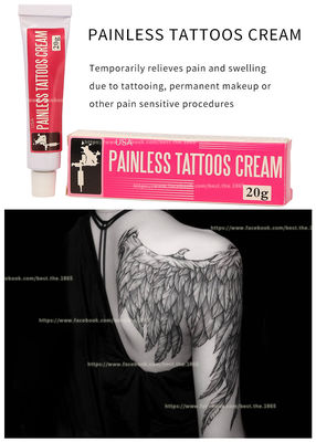 Tattoo Painless Cream Anestesi Mati Rasa Cream 10g 20g 30g Tabung Pereda Nyeri