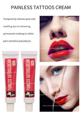 Tattoo Painless Cream Anestesi Mati Rasa Cream 10g 20g 30g Tabung Pereda Nyeri