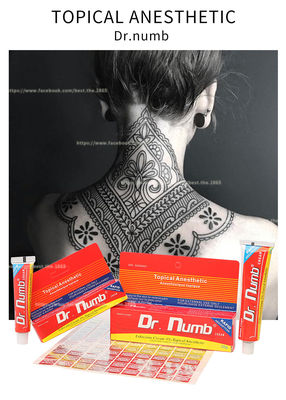 Non Oily Numb Anestesi Cream Dr Numb 30g Lidocaine Cream Untuk Bibir Alis Tato Laser Hair Removal