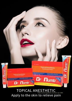 Non Oily Numb Anestesi Cream Dr Numb 30g Lidocaine Cream Untuk Bibir Alis Tato Laser Hair Removal