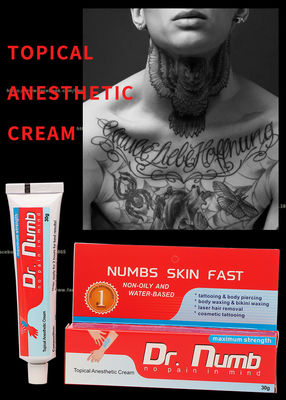 30g Numb Anesthetic Cream / Dr Numb Tattoo Numbing Cream Efek Tahan Lama Selama 3 Jam