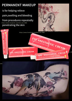 Sangat Efektif Krim Mata Anestesi Mati Rasa 10g 30g Piercing Numb Cream Warna Merah Muda Putih