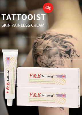 30G Anesthetic Numbing Cream / F&E Tattooist Skin Painless Cream Tahan Selama 3 Jam