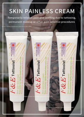 30G Anesthetic Numbing Cream / F&E Tattooist Skin Painless Cream Tahan Selama 3 Jam