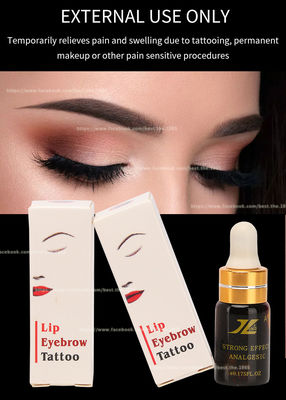 5ml Solusi Anestesi Tato Bibir Cair Tanpa Rasa Sakit Efektif Tahan Selama 3 Jam Tato Mati Rasa Cair