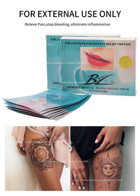 Tato bibir Anestetik Lip Paste Permanen Makeup Lip Numbing Pad