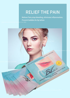 Hentikan Pendarahan Pasta Bibir Anestesi Makeup Permanen Bantalan Bibir Anti Alergi