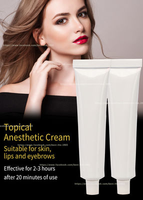 Waxing Tato Tanpa Rasa Sakit Tabung Putih 30G Krim Anestesi Mati Rasa Putih 30g Krim TGel polishkal Lidokain