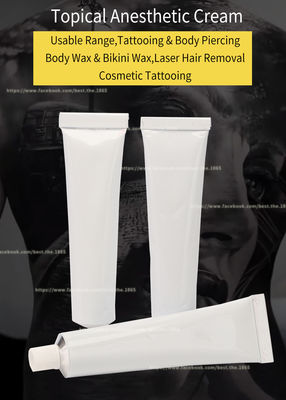 Waxing Tato Tanpa Rasa Sakit Tabung Putih 30G Krim Anestesi Mati Rasa Putih 30g Krim TGel polishkal Lidokain