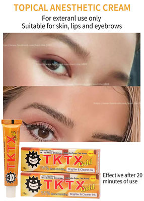 Original TKTX Yellow Numbing Cream 10g Microneedling Untuk Laser Hair Removal