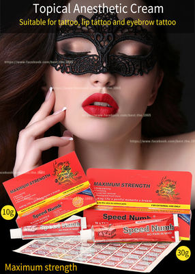 Sangat Efektif Kecepatan Mati Rasa Krim Tato 10g 30g Tato Anestesi Mati Rasa Krim Bibir Alis Tato Tubuh