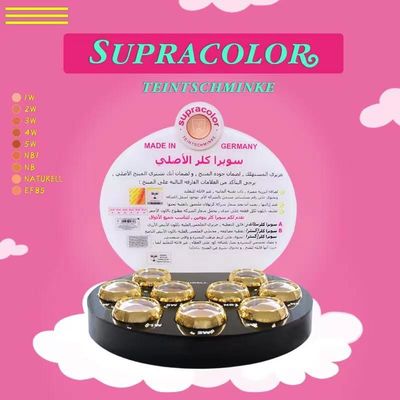 20 Warna Kryolan Supracolor Waterproof Oil Control Kosmetik Longgar Untuk kulit luar