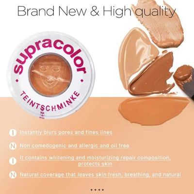 Kulit Luar Tahan Air Loose Powder Foundation Kontrol Minyak Ukuran Penuh