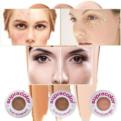OEM Kryolan Makeup Foundation Kontrol Minyak Kosmetik Supracolor Bedak Wajah