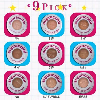Kulit Luar Tahan Air Loose Powder Foundation Kontrol Minyak Ukuran Penuh