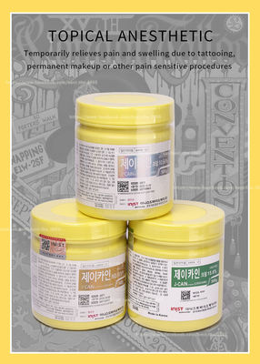 J CAIN 500g 29.9% Tattoo Numbing Cream Kualitas Asli Label Hijau 15.6%/29.9% Paket OEM Harga Bagus