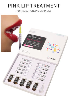 Stalideram Merek Merah Muda Bibir Injeksi Perawatan Serum Derma Microneedling Mesoterapi Bibir Perbaikan Essence