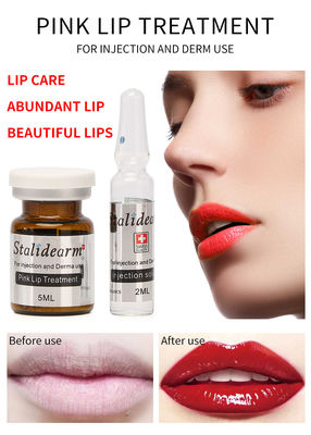Stalideram Merek Merah Muda Bibir Injeksi Perawatan Serum Derma Microneedling Mesoterapi Bibir Perbaikan Essence