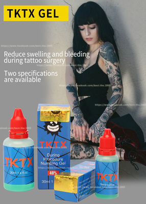 Asli 40% Green TKTX Numbing Gel Cream Sangat Efektif 15ml 30ml