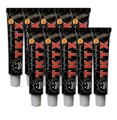 Hitam 55% TKTX Tato Mati Rasa Krim PMU Alis Bibir Tato Tubuh Aftercare Salep