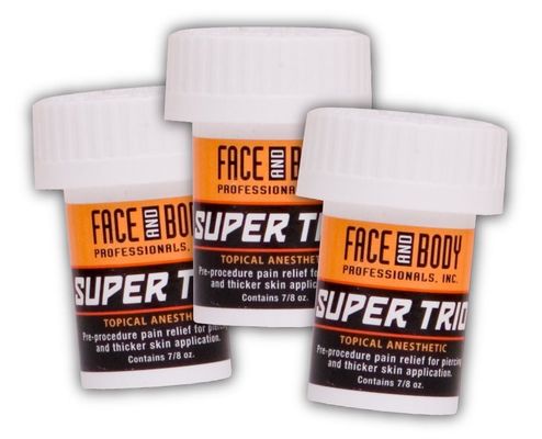 Sustaine TGel polishcal Numbing Gel Ointment Super Trio 44g Gel Anestesi TGel polishkal Untuk Kulit