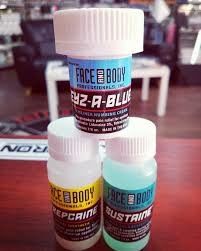 Wajah & Tubuh Mempertahankan Gel Anestesi TGel polishkal Super Trio EYZ A Blue Numbing