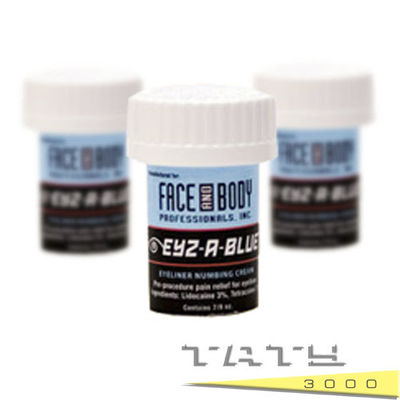 Wajah Tubuh Mempertahankan Gel Anestesi TGel polishkal Super Trio EYZ A Blue Numbing FDA
