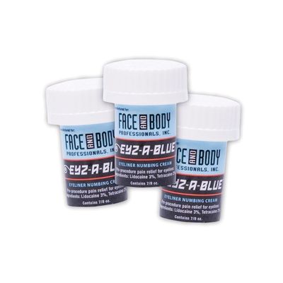 Wajah Tubuh Mempertahankan Gel Anestesi TGel polishkal Super Trio EYZ A Blue Numbing FDA