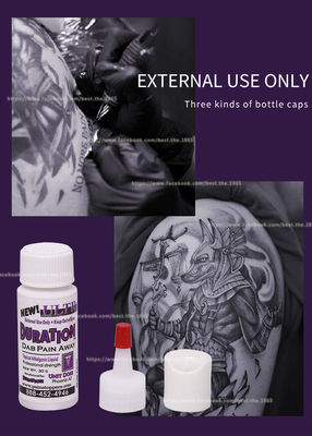 Makeup Permanen Tato Mati Rasa Gel 30ml OEM Logo Pain Free Tattoo Anesthetic Gel