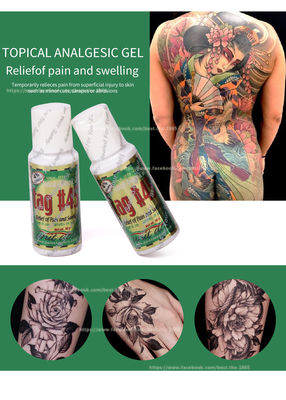 JS Tattoo Numbing Solution Lidocaine Gel Anestetik Makeup Permanen Cairan Numbing