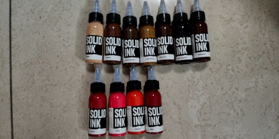 Pigmen Riasan Permanen Warna Alami 30ML 60ML Tinta Padat Tinta Tatttoo