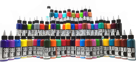 Bordeaux Solid Ink Tattoo Ink 60ML 120ML Tinta Tato yang Disetujui FDA