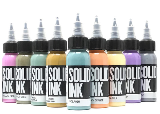 Super Konsentrat Semua Tinta Tato Alami Mawar Hitam 120ml Tinta Tato Padat