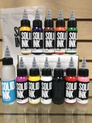 Fuchsia Micro Tinta Padat Tato Alami Pigmen Makeup Permanen 30ML 60ML 120ML 260ML FDA Tinta Tato