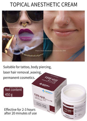 450G Krim Lidokain TGel polishkal / Krim Mati Rasa Untuk Wajah Microneedling Tattoo Makeup Permanen