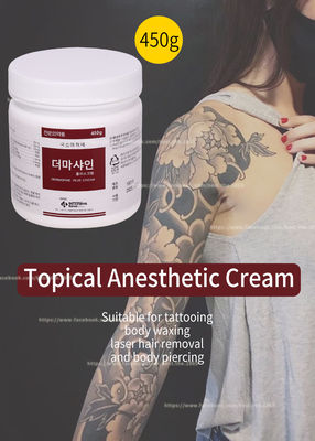 450G Krim Lidokain TGel polishkal / Krim Mati Rasa Untuk Wajah Microneedling Tattoo Makeup Permanen