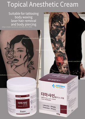 450G Krim Lidokain TGel polishkal / Krim Mati Rasa Untuk Wajah Microneedling Tattoo Makeup Permanen