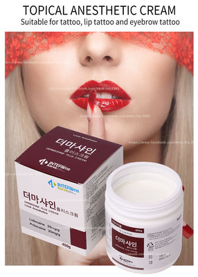 450G Krim Lidokain TGel polishkal / Krim Mati Rasa Untuk Wajah Microneedling Tattoo Makeup Permanen